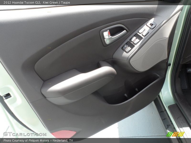 Kiwi Green / Taupe 2012 Hyundai Tucson GLS