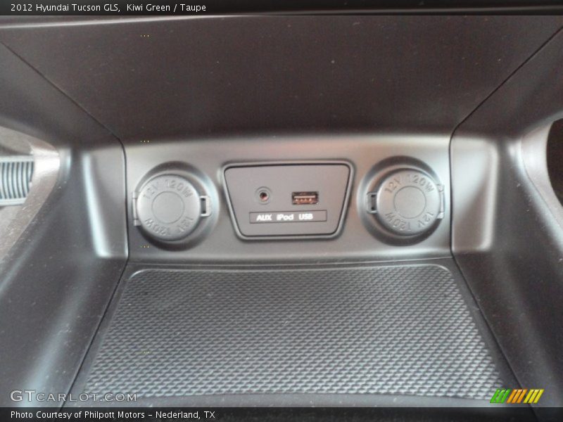 Kiwi Green / Taupe 2012 Hyundai Tucson GLS