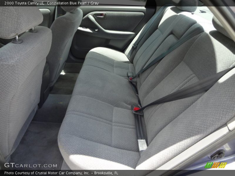 Constellation Blue Pearl / Gray 2000 Toyota Camry LE