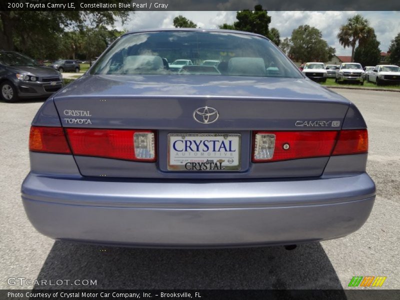 Constellation Blue Pearl / Gray 2000 Toyota Camry LE