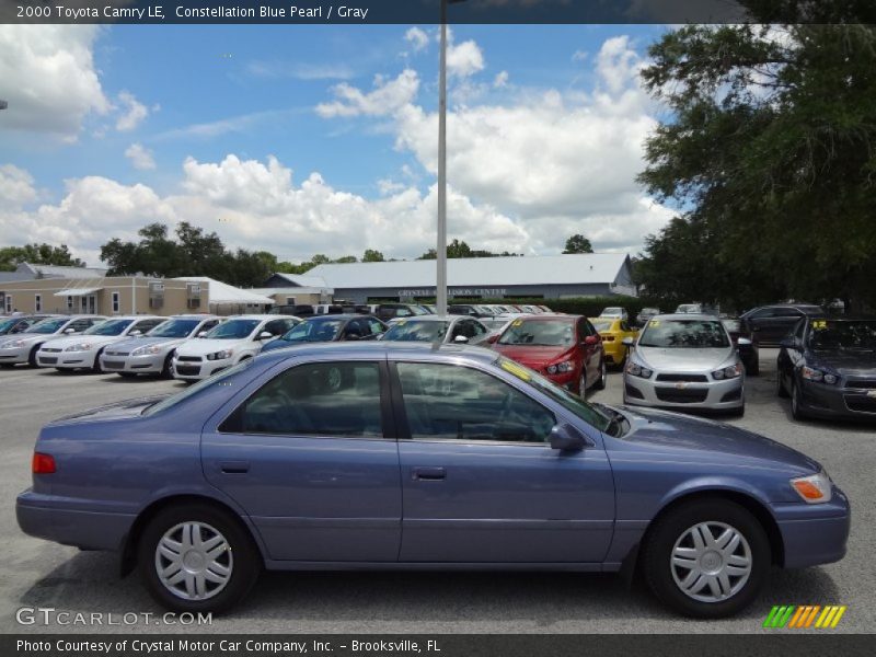 Constellation Blue Pearl / Gray 2000 Toyota Camry LE