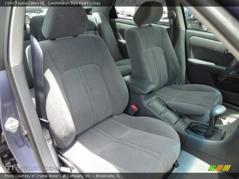 Constellation Blue Pearl / Gray 2000 Toyota Camry LE