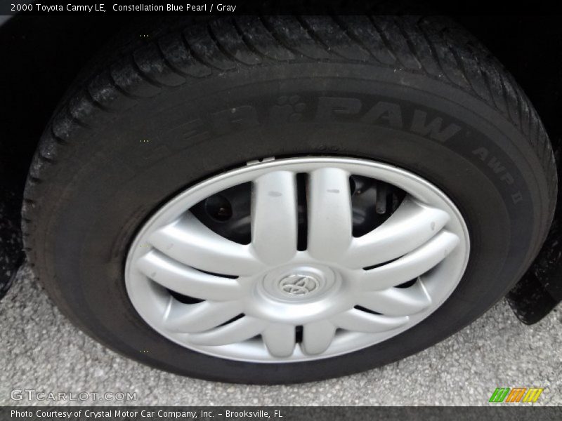 Constellation Blue Pearl / Gray 2000 Toyota Camry LE