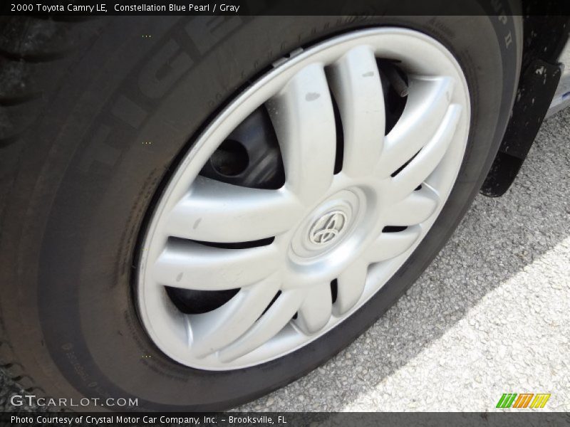 Constellation Blue Pearl / Gray 2000 Toyota Camry LE