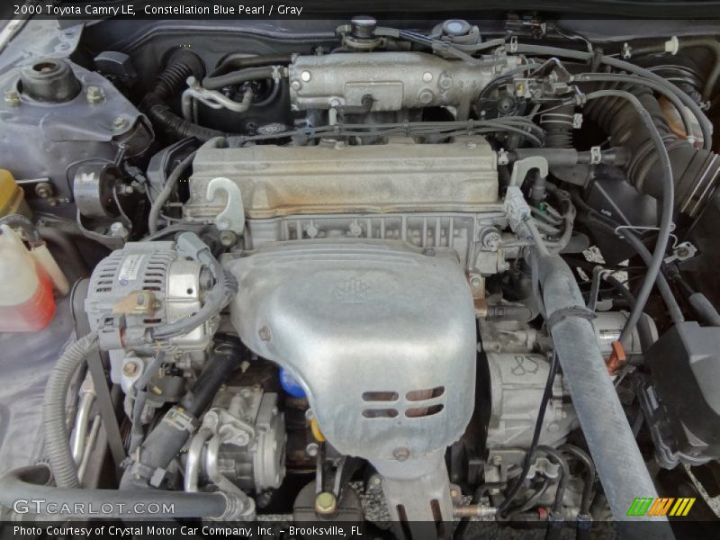 Constellation Blue Pearl / Gray 2000 Toyota Camry LE
