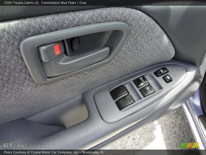 Constellation Blue Pearl / Gray 2000 Toyota Camry LE