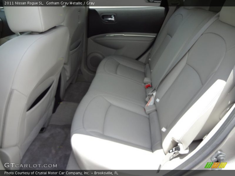 Gotham Gray Metallic / Gray 2011 Nissan Rogue SL