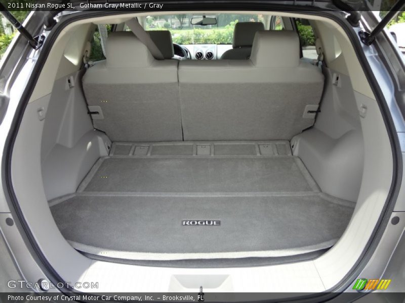 Gotham Gray Metallic / Gray 2011 Nissan Rogue SL