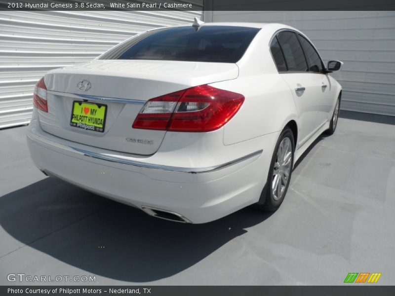 White Satin Pearl / Cashmere 2012 Hyundai Genesis 3.8 Sedan