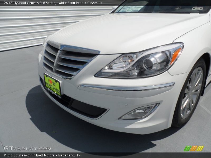 White Satin Pearl / Cashmere 2012 Hyundai Genesis 3.8 Sedan