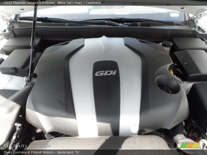 White Satin Pearl / Cashmere 2012 Hyundai Genesis 3.8 Sedan