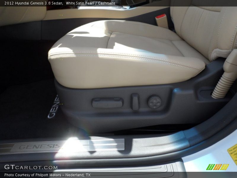 White Satin Pearl / Cashmere 2012 Hyundai Genesis 3.8 Sedan