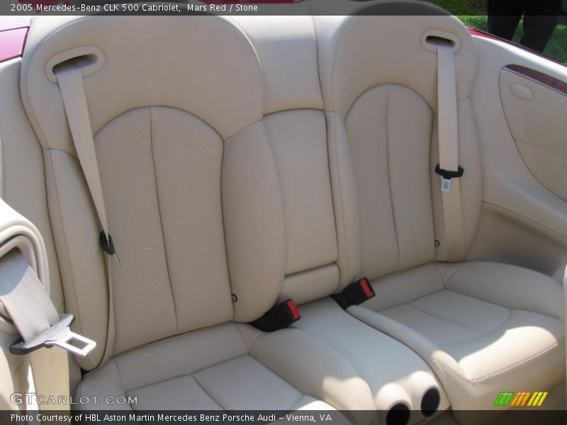 Mars Red / Stone 2005 Mercedes-Benz CLK 500 Cabriolet