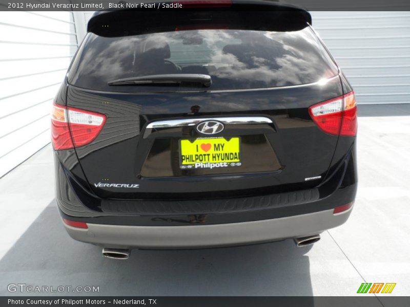 Black Noir Pearl / Saddle 2012 Hyundai Veracruz Limited