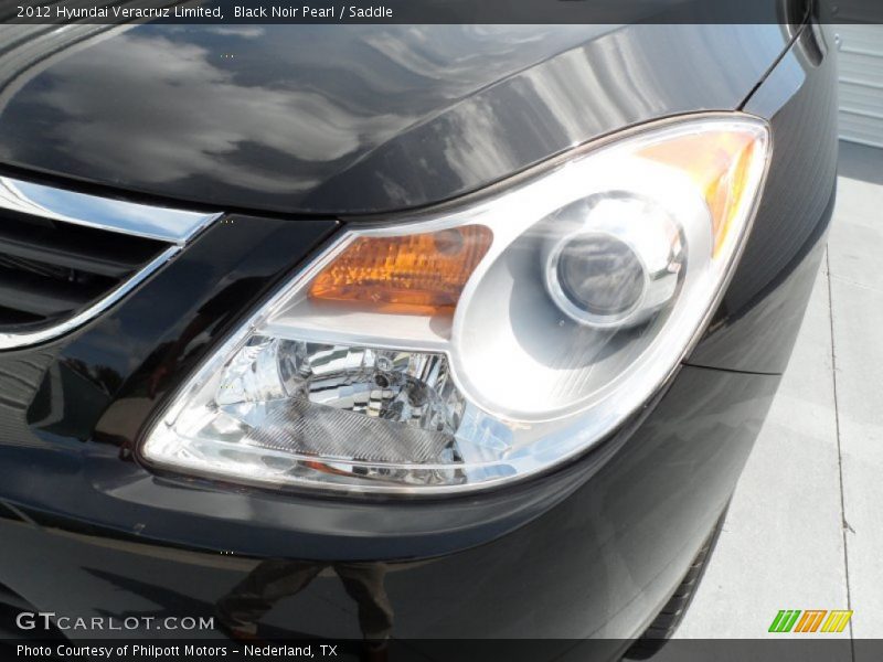 Black Noir Pearl / Saddle 2012 Hyundai Veracruz Limited