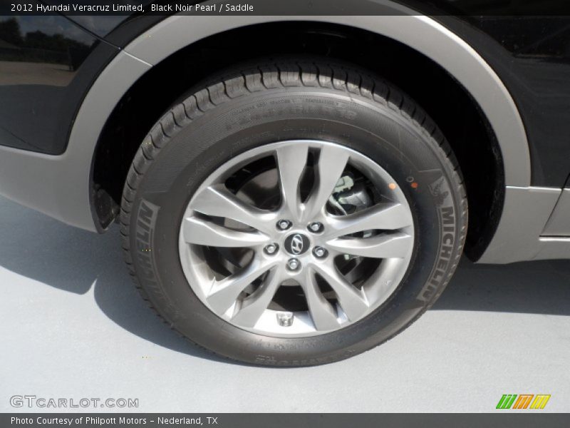 Black Noir Pearl / Saddle 2012 Hyundai Veracruz Limited