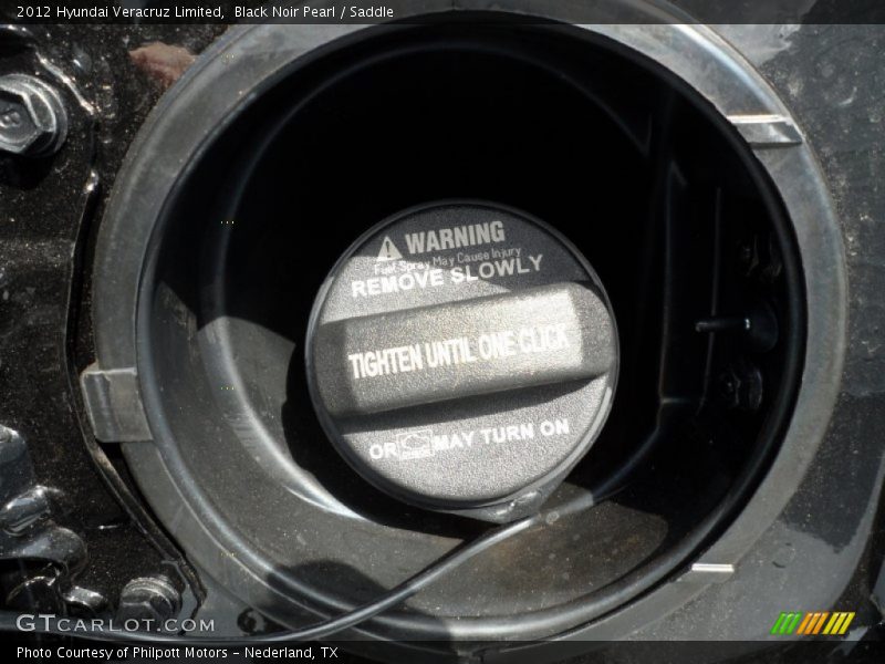 Black Noir Pearl / Saddle 2012 Hyundai Veracruz Limited