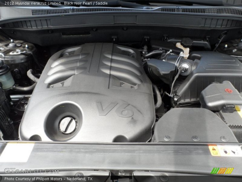 Black Noir Pearl / Saddle 2012 Hyundai Veracruz Limited