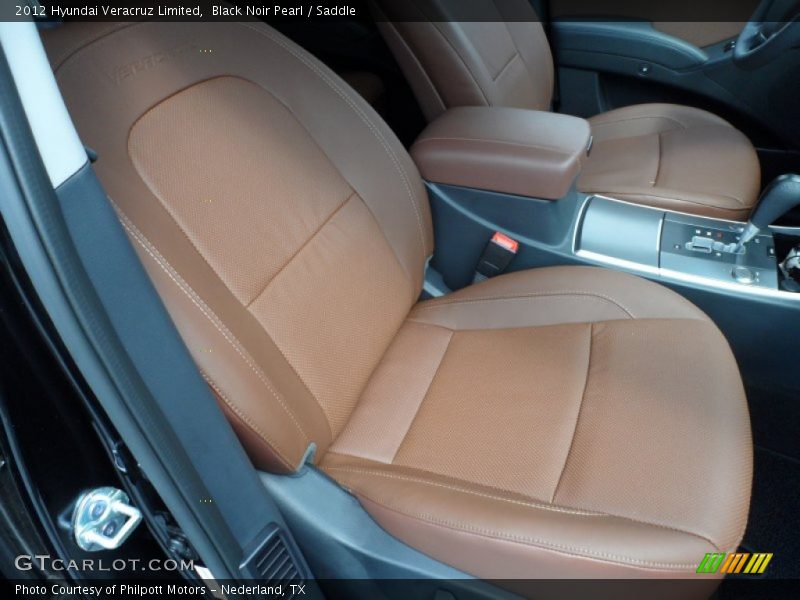 Black Noir Pearl / Saddle 2012 Hyundai Veracruz Limited
