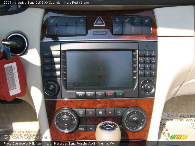 Mars Red / Stone 2005 Mercedes-Benz CLK 500 Cabriolet