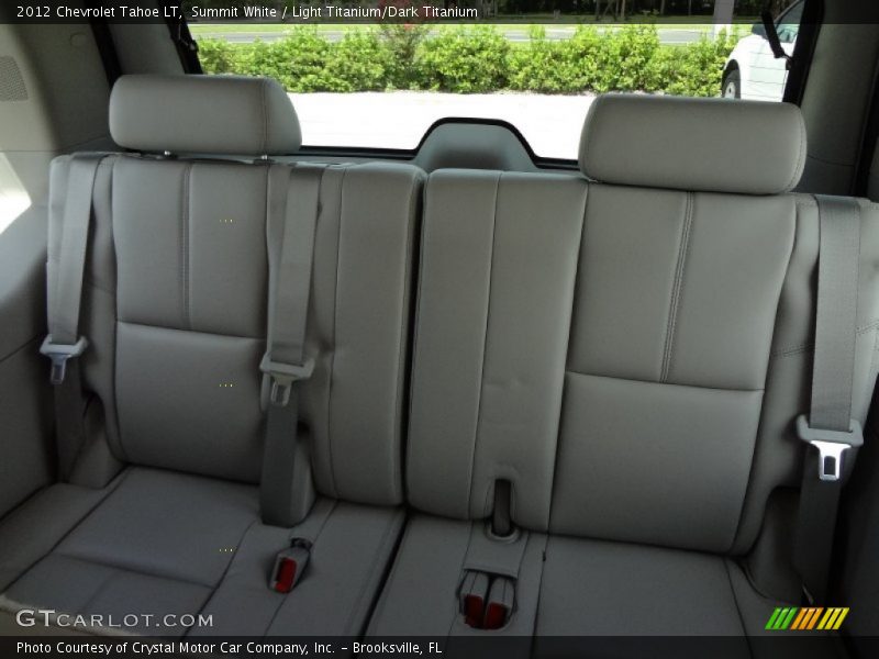 Summit White / Light Titanium/Dark Titanium 2012 Chevrolet Tahoe LT