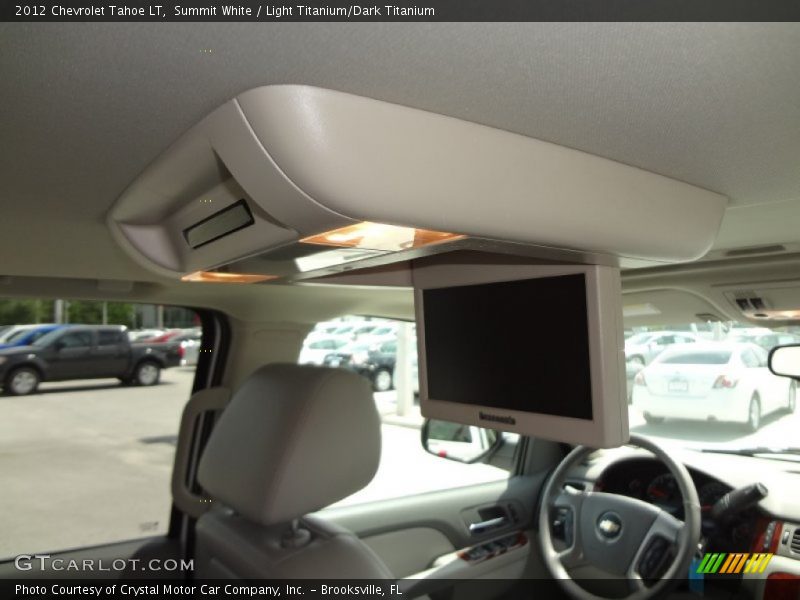 Summit White / Light Titanium/Dark Titanium 2012 Chevrolet Tahoe LT