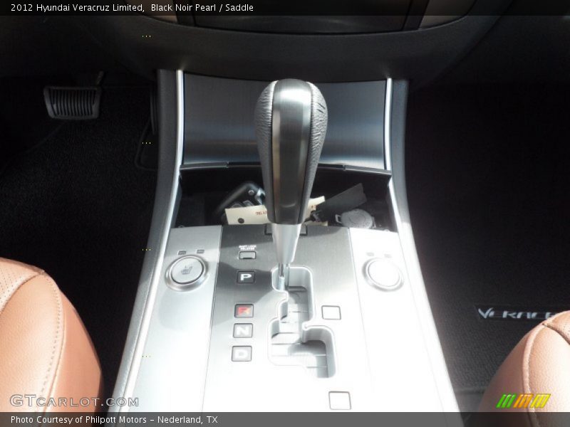 Black Noir Pearl / Saddle 2012 Hyundai Veracruz Limited