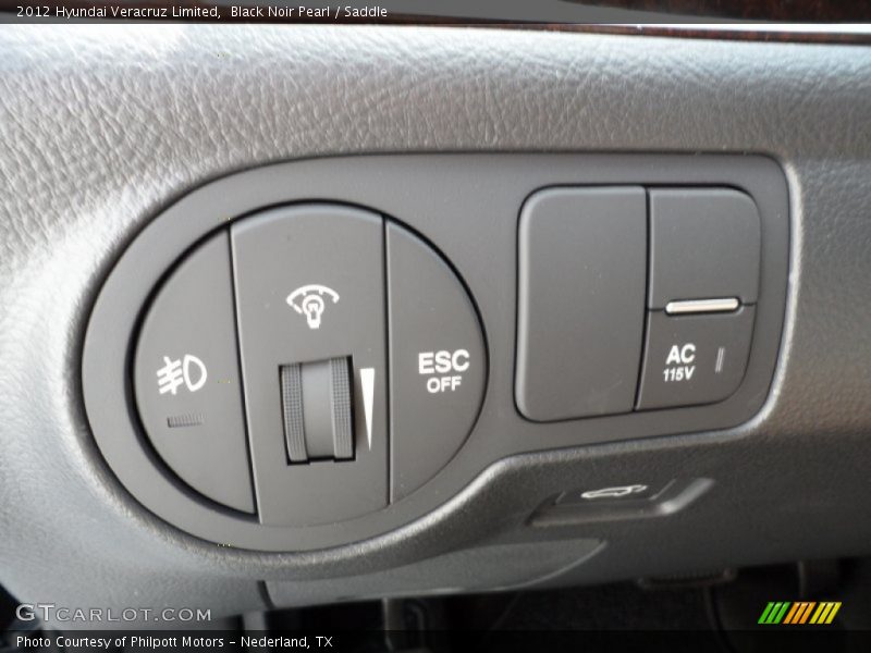 Black Noir Pearl / Saddle 2012 Hyundai Veracruz Limited