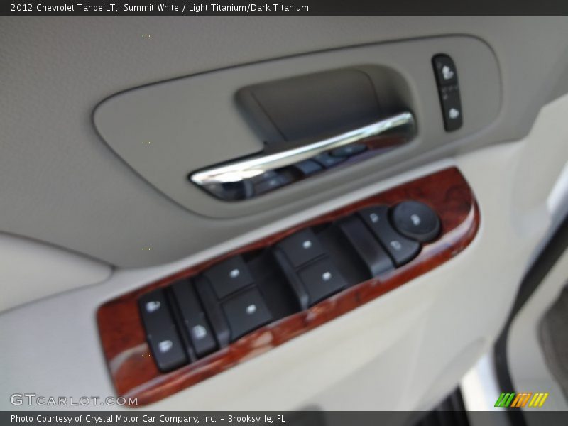Summit White / Light Titanium/Dark Titanium 2012 Chevrolet Tahoe LT