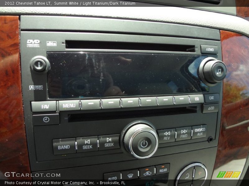 Summit White / Light Titanium/Dark Titanium 2012 Chevrolet Tahoe LT