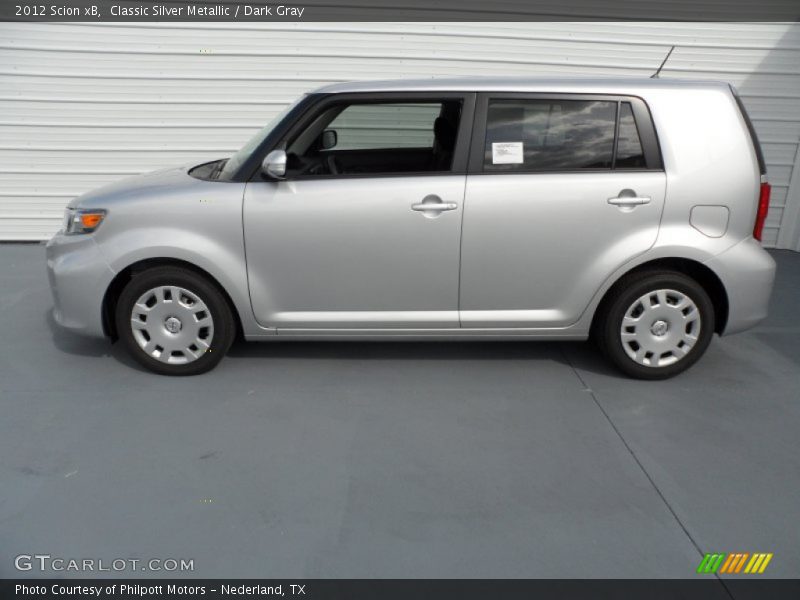 Classic Silver Metallic / Dark Gray 2012 Scion xB