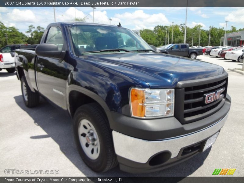 Front 3/4 View of 2007 Sierra 1500 Regular Cab 4x4