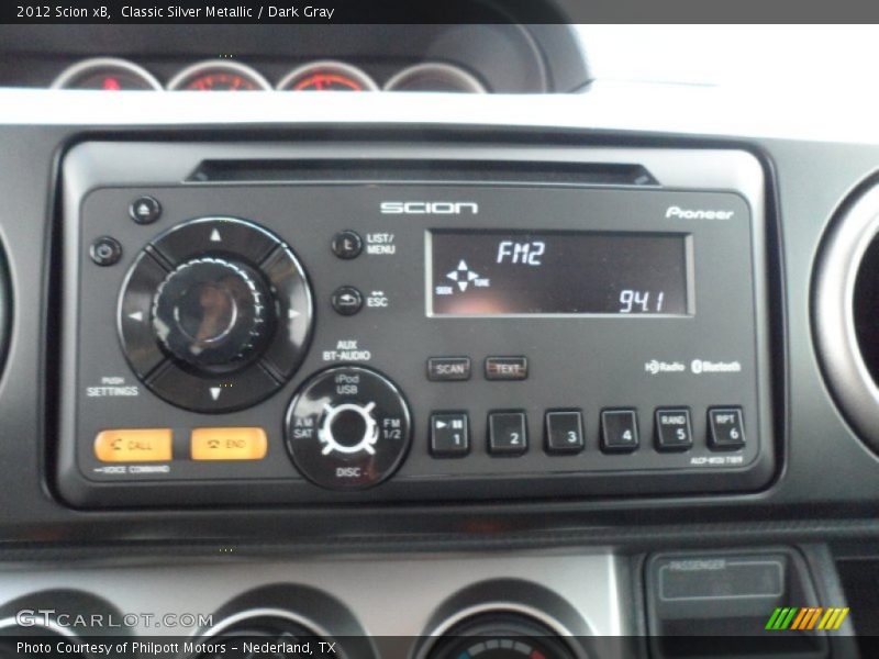Classic Silver Metallic / Dark Gray 2012 Scion xB