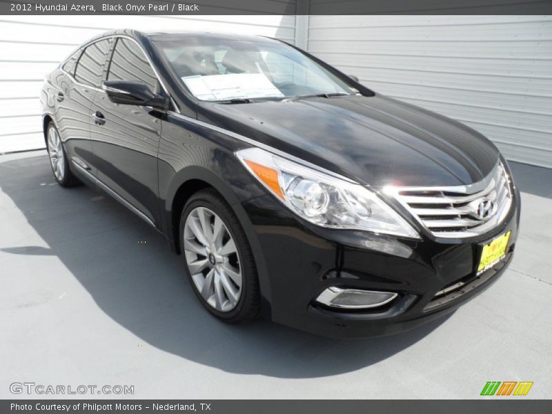 Black Onyx Pearl / Black 2012 Hyundai Azera