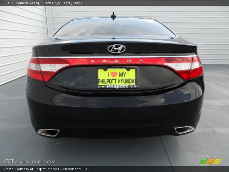 Black Onyx Pearl / Black 2012 Hyundai Azera