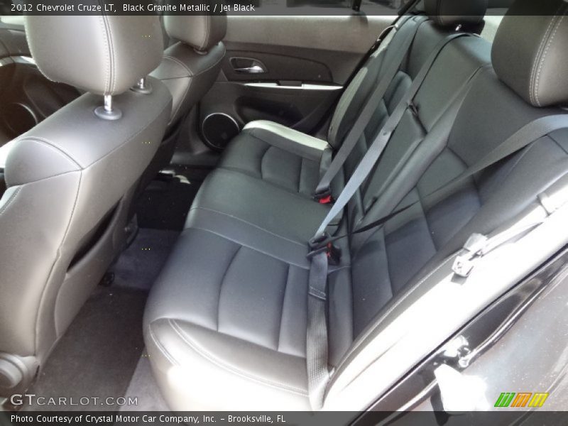 Black Granite Metallic / Jet Black 2012 Chevrolet Cruze LT