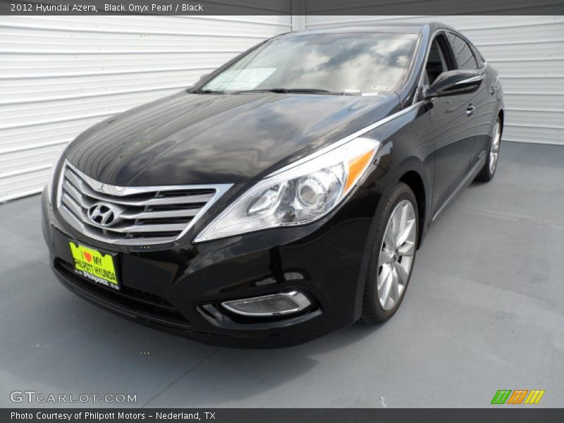 Black Onyx Pearl / Black 2012 Hyundai Azera