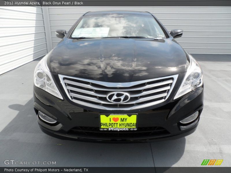 Black Onyx Pearl / Black 2012 Hyundai Azera