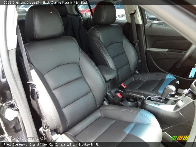 Black Granite Metallic / Jet Black 2012 Chevrolet Cruze LT