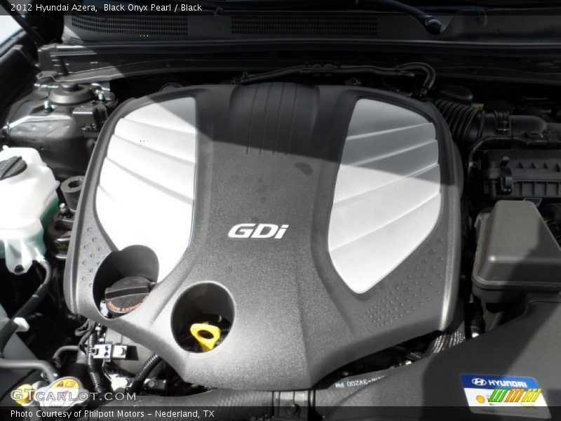 Black Onyx Pearl / Black 2012 Hyundai Azera