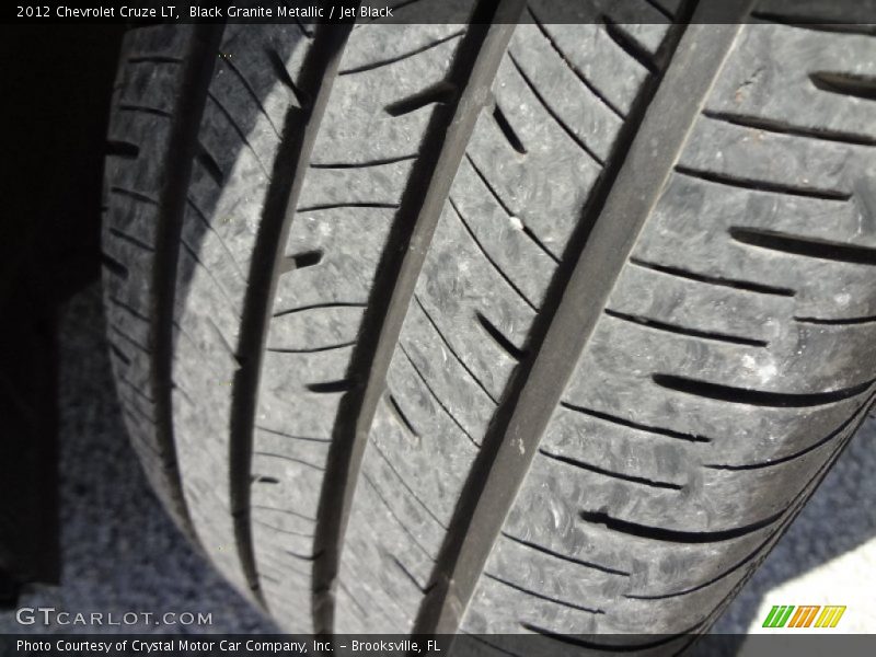 Black Granite Metallic / Jet Black 2012 Chevrolet Cruze LT