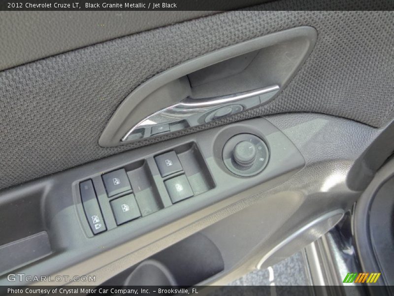 Black Granite Metallic / Jet Black 2012 Chevrolet Cruze LT