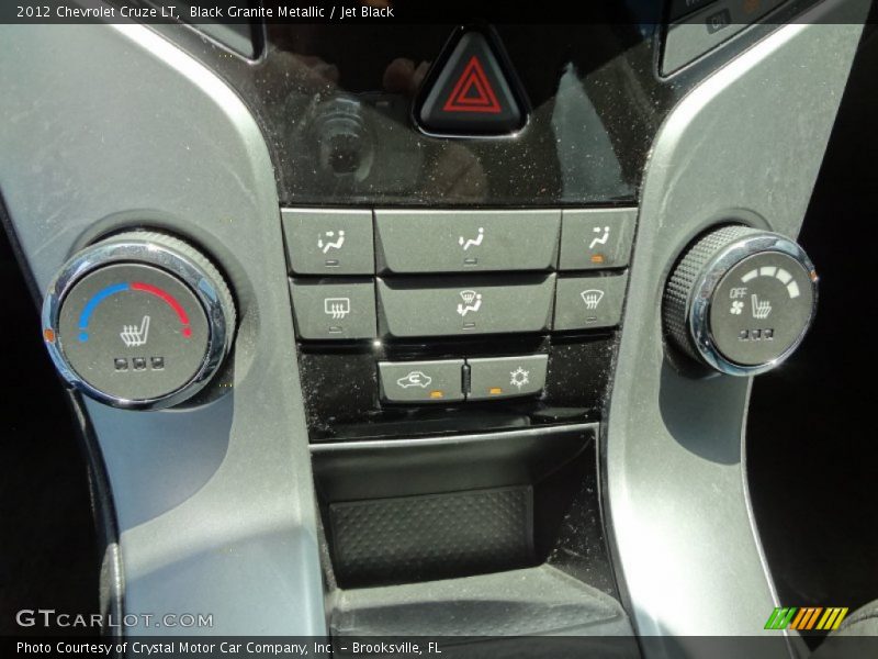 Black Granite Metallic / Jet Black 2012 Chevrolet Cruze LT