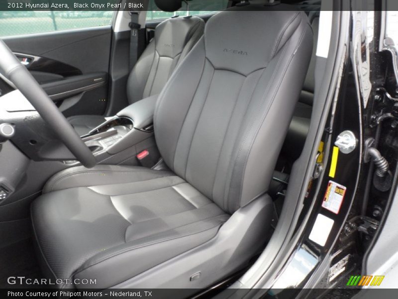 Black Onyx Pearl / Black 2012 Hyundai Azera