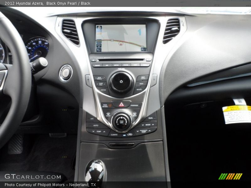 Black Onyx Pearl / Black 2012 Hyundai Azera