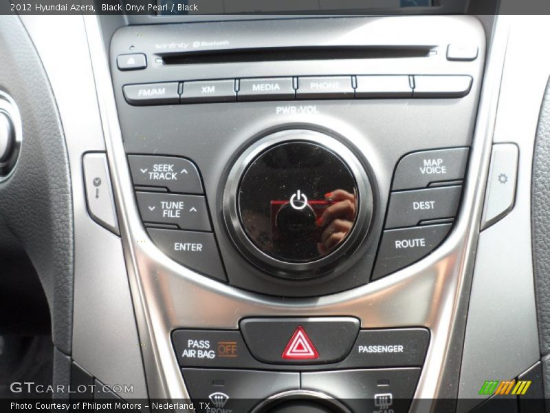 Black Onyx Pearl / Black 2012 Hyundai Azera