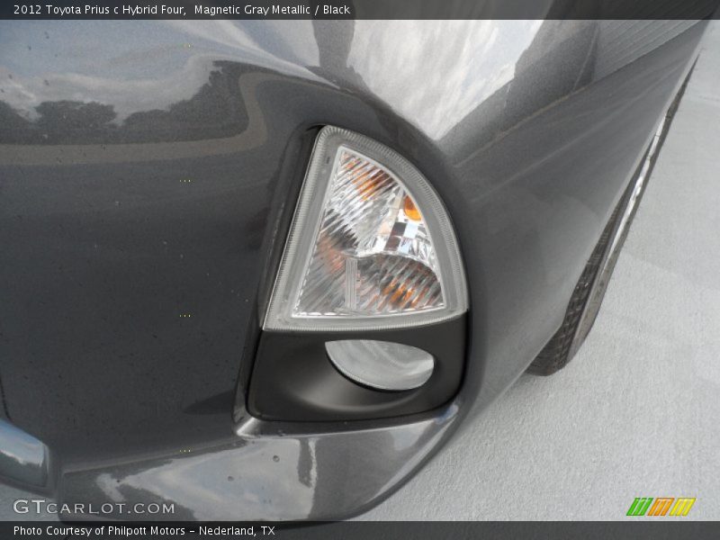 Magnetic Gray Metallic / Black 2012 Toyota Prius c Hybrid Four