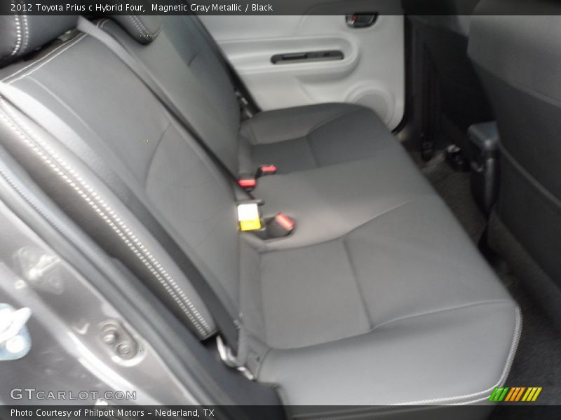 Magnetic Gray Metallic / Black 2012 Toyota Prius c Hybrid Four
