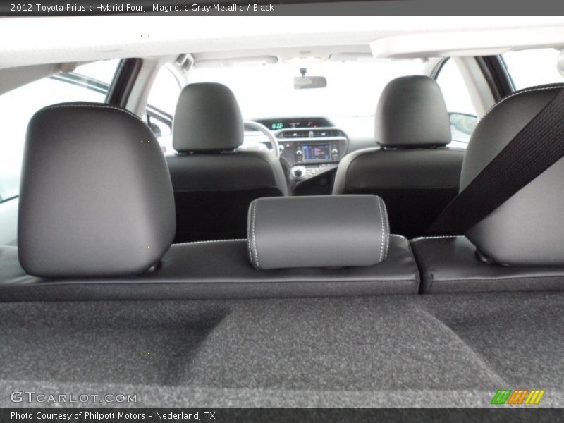 Magnetic Gray Metallic / Black 2012 Toyota Prius c Hybrid Four