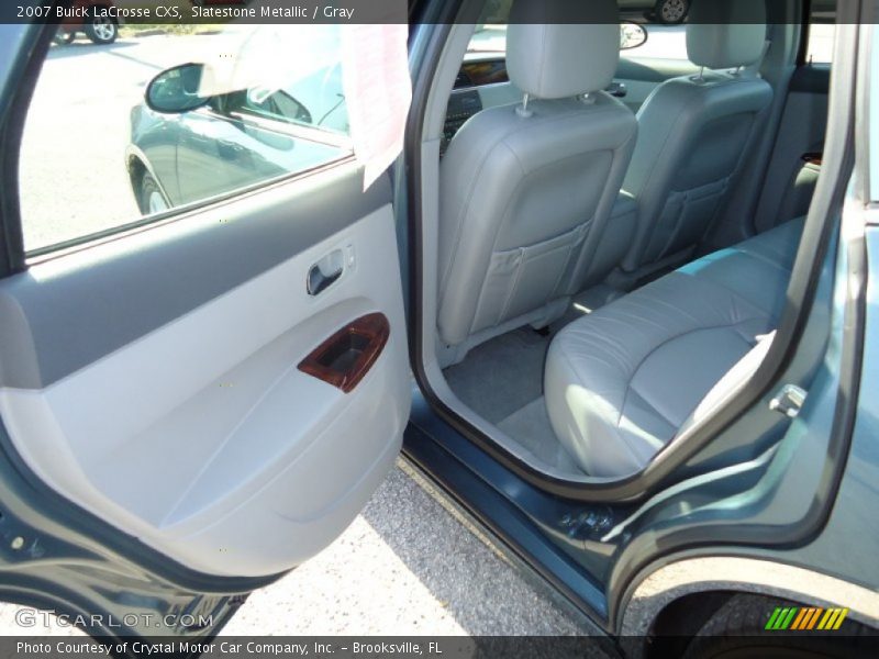 Slatestone Metallic / Gray 2007 Buick LaCrosse CXS